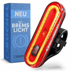 🚲🔦 Büchel Fahrrad Rücklicht LED I Aufladbar I StVZO zugelassen I Rücklicht Fahrrad Angebot bei HelloDeals