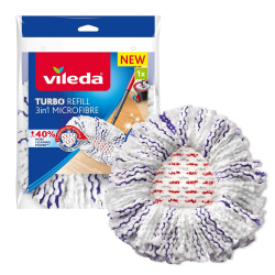 🧼🧹 Vileda Turbo 3in1 Wischmopp Ersatzköpfe - 40% MEHR REINIGUNGSKRAFT! Angebot bei HelloDeals