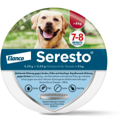 🐶🌿 Elanco Seresto® Halsband für große Hunde ab 8 kg: 7 bis 8 Monate wirksamer Schutz gegen Zecken und Flöhe 🌿🐶 Angebot bei HelloDeals