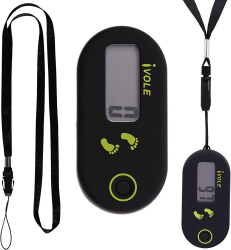 🏃‍♂️🔢 Sunshine Smile Genaue Elektronische Schrittzähler - Großes Zahlenanzeige Angebot bei HelloDeals