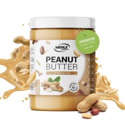 Wehle Sports Erdnussbutter ohne Zucker 1000g - Natürliche Erdnussbutter 🥜🌿 Angebot bei HelloDeals