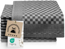 🌟 ZOLLNER 10er Set Geschirrtücher Baumwolle in 46x70 cm 🌟 Angebot bei HelloDeals