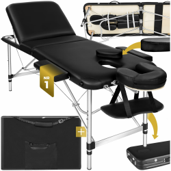 🌟 Tectake® Massageliege 3 Zonen - Ultimativer Komfort & Mobilität 🌟 Angebot bei HelloDeals