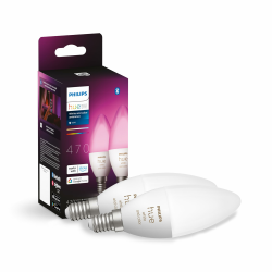 Philips Hue White & Color Ambiance E14 LED Lampen 2er Pack 🌈💡 Angebot bei HelloDeals