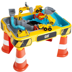 🚜 Theo Klein 3208 Caterpillar Sand- und Wasser Spieltisch 🏖️ Angebot bei HelloDeals