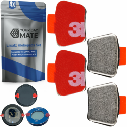 🚗 Ersatz Klebestreifen Set | 4 Stück | Kompatibel mit OOONO CO-DRIVER NO2 | PARK P-DISC NO1, NO2, NO3 Angebot bei HelloDeals