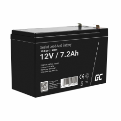 🔋 Green Cell AGM 12V 7,2Ah Akku VRLA Blei-Batterie 🚗 Angebot bei HelloDeals