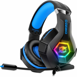 Ozeino Gaming Headset für PS4 PS5 PC mit Mikrofon und 3D Surround Sound 🎮🎧 Angebot bei HelloDeals