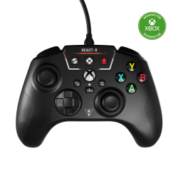 🎮 Turtle Beach REACT-R Controller Schwarz – Xbox Series X|S, Xbox One und PC 🎧 Angebot bei HelloDeals
