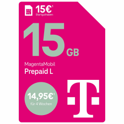 📱🔥 Telekom MagentaMobil Prepaid L mit 15 GB Highspeed-Volumen | 5G/LTE Max & Allnet Flat 🌍📶 Angebot bei HelloDeals