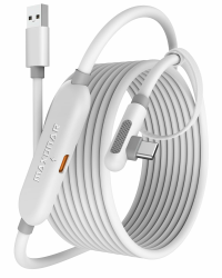 Maxonar Link Kabel mit Ladeanschluss 5m für Meta Quest 3/Quest 3S/Oculus Quest 2/Pico 4 Angebot bei HelloDeals