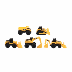 🚜🏗️ CAT Little Machines Spielzeug Baustellenfahrzeuge - 5-teiliges Set für Kinder ab 3 Jahren Angebot bei HelloDeals
