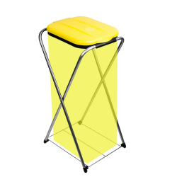 Angebot: BigDean Müllsackständer EasyFix GELB 120L 💛 Angebot bei HelloDeals