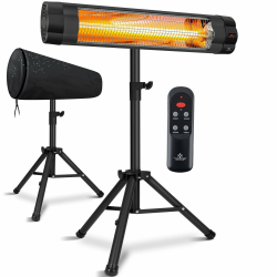 🔥🌟 KESSER Infrarotstrahler Heizstrahler Terrassenstrahler 2500W 🌟🔥 Angebot bei HelloDeals