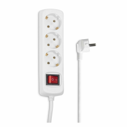 Hama Steckdosenleiste 3-Fach weiß 🌟🔌 Angebot bei HelloDeals