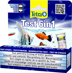 🐟 Tetra Test 6in1 - Wassertest für das Aquarium 🌊 Angebot bei HelloDeals