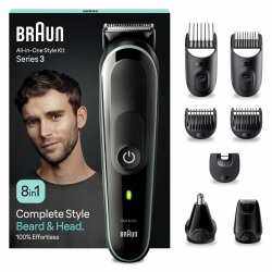 🧔🏻‍♂️ Braun All-In-One Bartpflege Bodygroomer Set, 8-in-1 Barttrimmer / Bartschneider 🧴🌿 Angebot bei HelloDeals