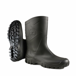 🌧️👢 Dunlop Stiefel Dee - Halbhoher wasserdichter PVC Stiefel Angebot bei HelloDeals