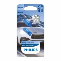 🚗 Philips Halogen WhiteVision ultra W5W Signallampe Doppelblister 35484330 Angebot bei HelloDeals