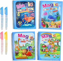 🌈 Magische Wassermalbücher für Kinder - Set mit Water-Wow Technologie! Angebot bei HelloDeals