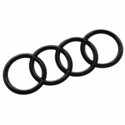 🔥 Audi Black Edition Emblem Blackline Logo 🖤 Angebot bei HelloDeals