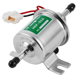 🚗🔧 Universal Kraftstoffpumpe Elektrisch 12V HEP-02A Benzinpumpe Dieselpumpe Angebot bei HelloDeals