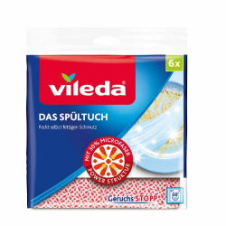 🌟 Deal des Tages 🌟 Vileda Spültuch 34x34 cm, 6er Pack - Nur 3.95€ Angebot bei HelloDeals