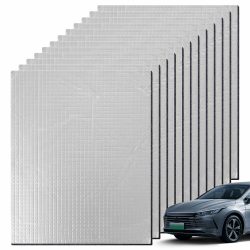 🚗 Dämmmatte Auto 12pcs Schallschutzmatte 40x25cm 🔊🔥 Angebot bei HelloDeals