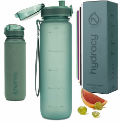 Hydracy Trinkflasche mit Fruchteinsatz - 1L Wasserflasche - BPA-freie Trinkflasche Angebot bei HelloDeals