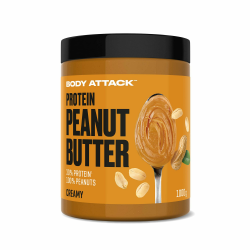 Angebot: Body Attack Peanut Butter Creamy, 1kg 🥜🌿 Angebot bei HelloDeals