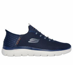 👟 Angebot: Skechers Men's Summits High Range Sneaker 43 EU Weit Navy Angebot bei HelloDeals