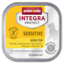 🐱🌟 Animonda INTEGRA PROTECT Katzenfutter nass Sensitive Huhn Pur (16 x 100g) 🌟🐱 Angebot bei HelloDeals