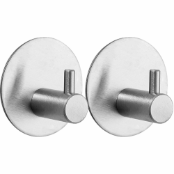 Klebehaken Extra Stark 2 Stück - Haken Ohne Bohren 🚿🛋️ Angebot bei HelloDeals
