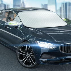 🚗🌬️❄️ HAYATEC Frostschutz Auto Frontscheibe Frontscheibenabdeckung Winterwindschutzscheibenabdeckung faltbar Angebot bei HelloDeals