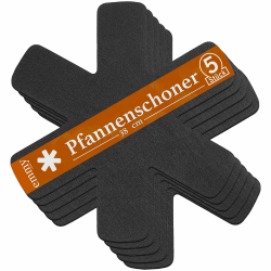 🍳🛡️ EMMY HOME Pfannenschoner - 5er Set Filz Pfannenschutz Angebot bei HelloDeals