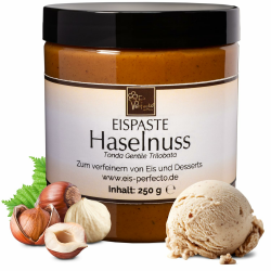 Haselnuss-Eispaste - 100% reine Tonda Gentile Trilobata 🍨🍰 Angebot bei HelloDeals
