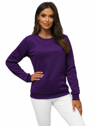 🔥 OZONEE Damen Sweatshirt Pullover Langarm Farbvarianten Langarmshirt Pulli ohne Kapuze - Sport 777/3001B Angebot bei HelloDeals