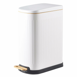 13 Liter Edelstahl Mülleimer mit Soft-Close-Deckel & Trittpedal Angebot bei HelloDeals