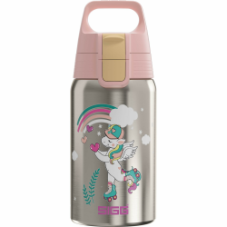 🌟 SIGG Edelstahl Trinkflasche Kinder - Shield One - Für Kohlensäurehaltige Getränke Geeignet 🌈 Angebot bei HelloDeals