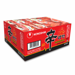 Nongshim - Shin Ramyun Nudelsuppe - 20er Pack (20 x 120g) - 1 Karton 🍜 Angebot bei HelloDeals