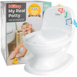 🚽 Nuby Dr. Talbot's - My Real Potty - Kinder Töpfchen mit Spülgeräusch 🚽 Angebot bei HelloDeals