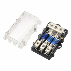 🚐 3-Fach Camper KFZ Verteilerblock & Sicherungshalter - Spezialangebot! Angebot bei HelloDeals