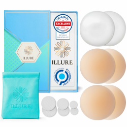 ILLURE® Nippelpads - Damen Nipple Cover mit Brustwarzenschutz 🌈 Angebot bei HelloDeals