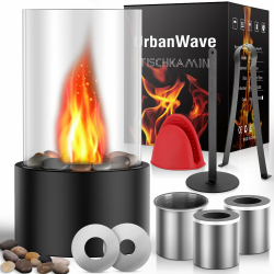 UrbanWave Tischkamin mit einzigartiger Feuerzauber ♨️🔥 Angebot bei HelloDeals