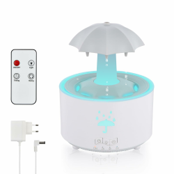 Regenschirm Luftbefeuchter 300ml mit 7 Farbwechselnden Lichtern Angebot bei HelloDeals