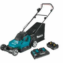 🌿🔋 Makita DLM432PT2 Akku-Rasenmäher 2x18 V / 5,0 Ah, 2 Akkus + Doppelladegerät 🌿🔋 Angebot bei HelloDeals