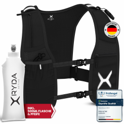 🏃‍♂️ RYDA ACTIVE® Laufweste Damen & Herren | Ultraleichte Laufweste mit Trinkflasche Angebot bei HelloDeals