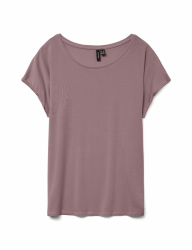 🌺 VERO Moda Damen Vmbianca Sl Tank Top Noos T-Shirt M Nostalgia Rose 🌸 Angebot bei HelloDeals