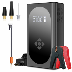 Starthilfe Powerbank mit Kompressor 150PSI 4000A - Sonderangebot! Angebot bei HelloDeals