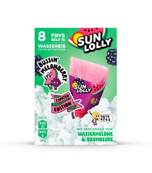 Angebot: Sun Lolly Wassereis Wassermelone & Brombeere 8 Stk 🍉🍇 | Limited Edition Angebot bei HelloDeals